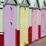 Photo of the beach huts at Hove desirable property